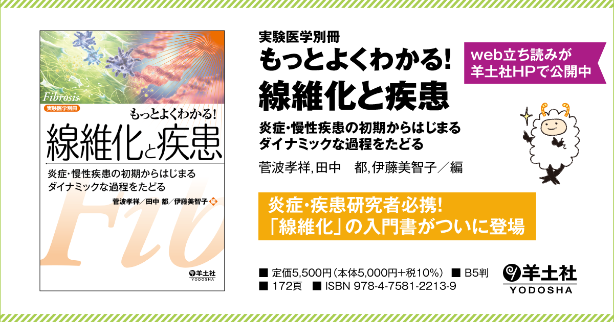 実験医学別冊 もっとよくわかる！シリーズ：もっとよくわかる！線維化